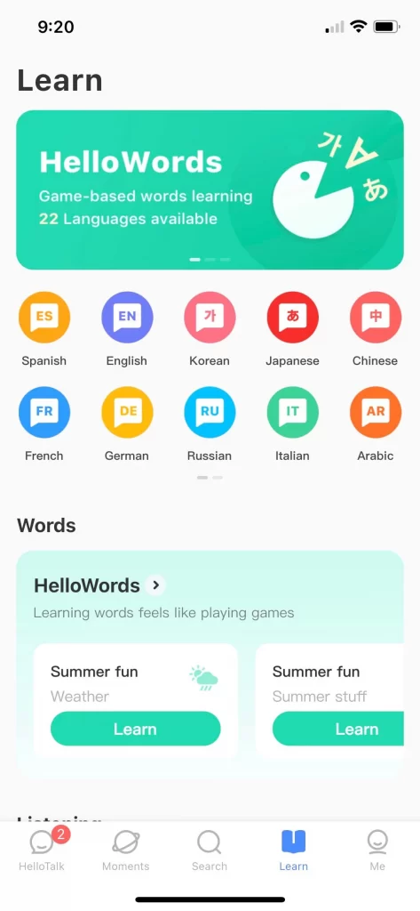 یکی از بهترین برنامه های آموزش زبان: HelloTalk