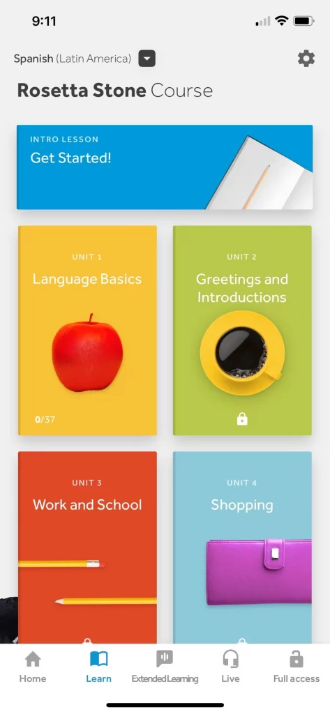 بهترین برنامه آموزش زبان: Rosetta Stone
