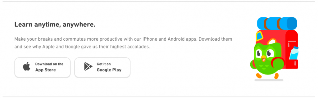 اپلیکیشن Duolingo