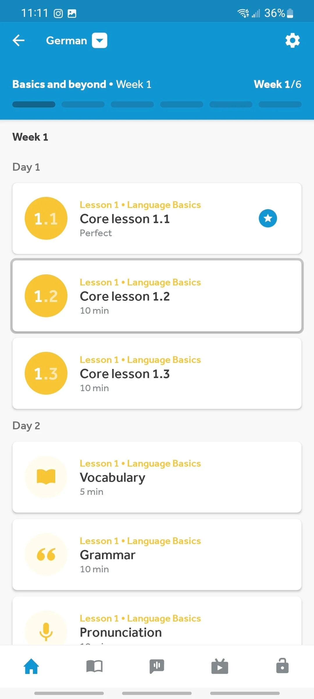 مقایسه Duolingo و Rosetta Stone: یادگیری و ساختار درس