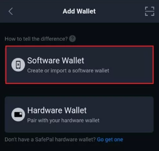 نصب کیف پول Safepal