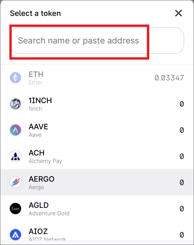 استفاده از Uniswap در آیفون