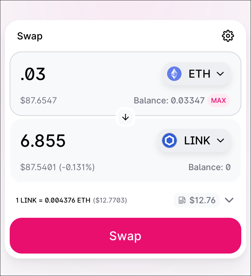 استفاده از Uniswap در آیفون