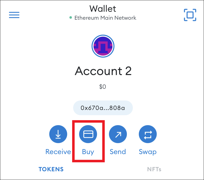 استفاده از Uniswap در آیفون