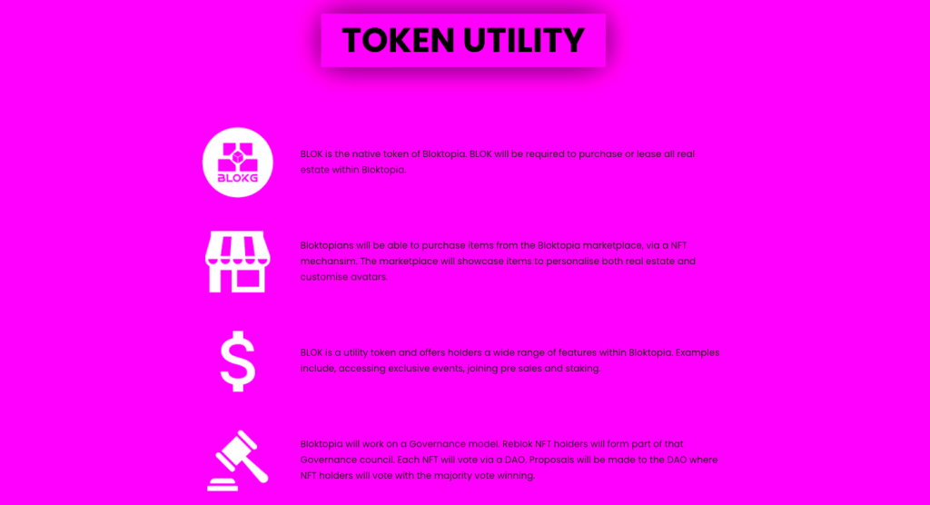ارز دیجیتال bloktopia (توپیا)