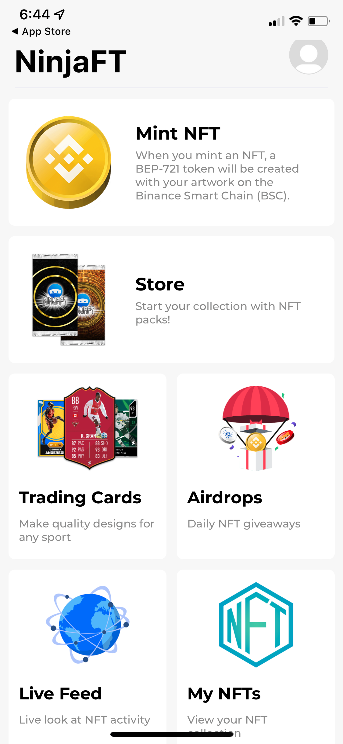 ایجاد NTF در آیفون با اپلیکیشن: NFT Creator
