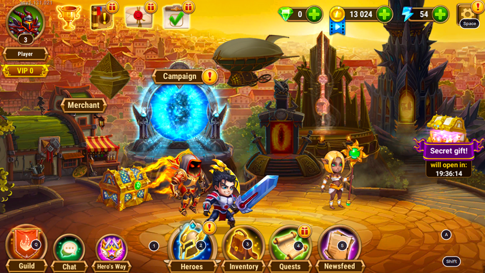بازی HERO WARS