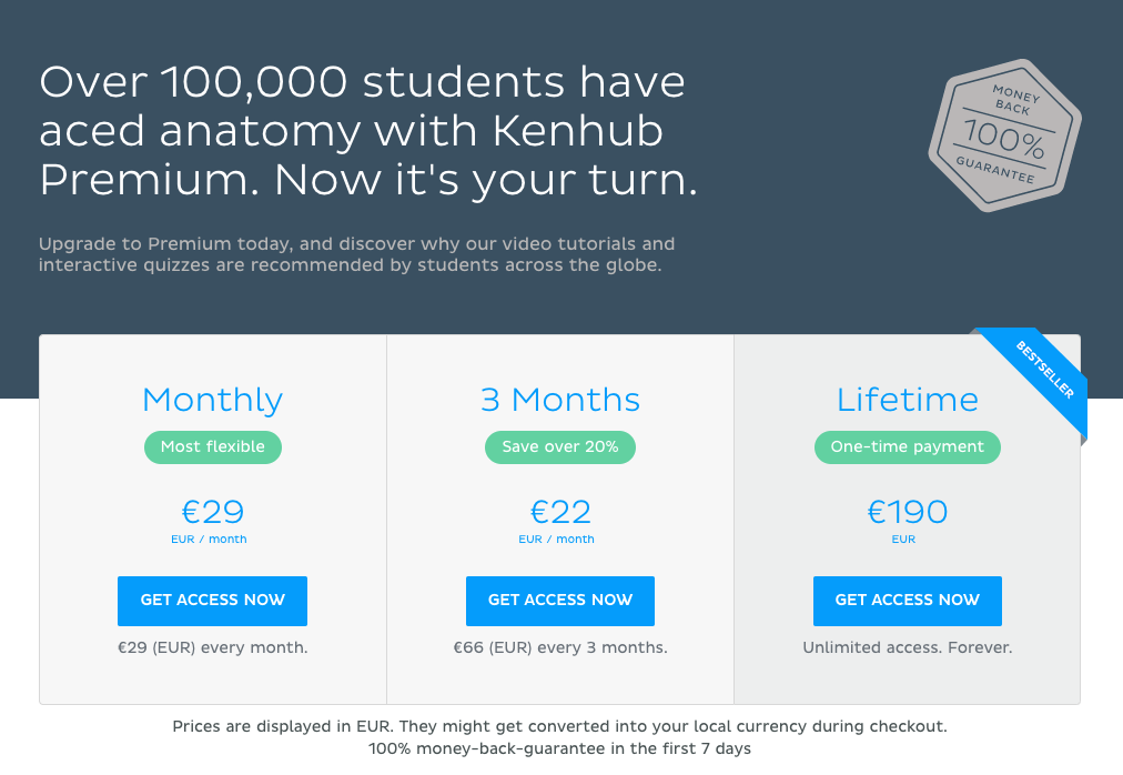 سایت Kenhub