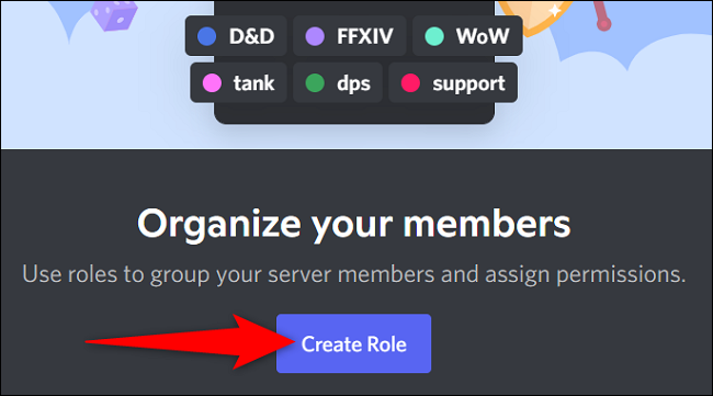 مدیریت سرور Discord