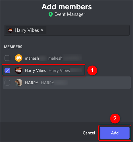 مدیریت سرور Discord