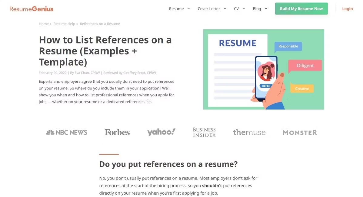Resume Genius