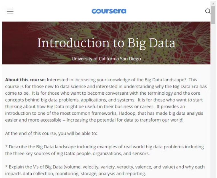 بهترین دوره های Coursera