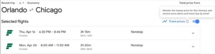 پرواز ارزان با Google Flight