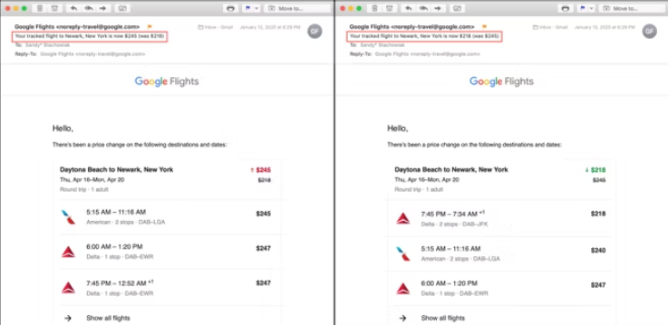 پرواز ارزان با Google Flight