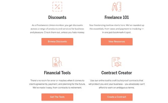 Freelancers Union's Resource Stack