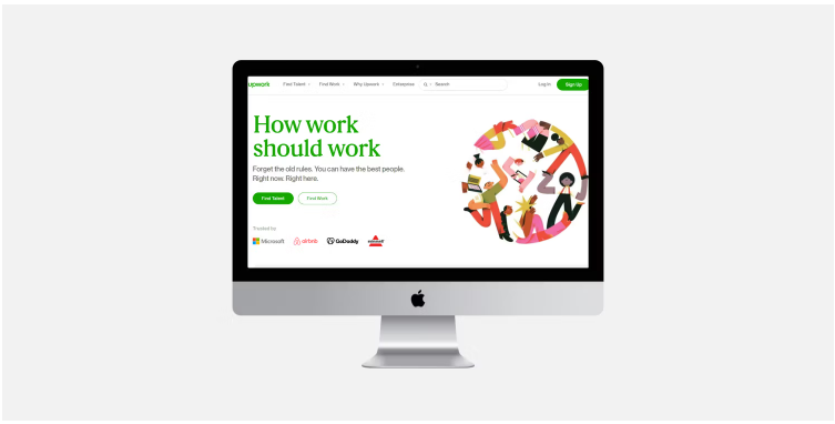 مقایسه Upwork و Fiverr