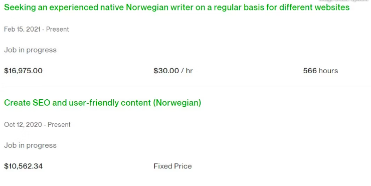 مقایسه Upwork و Fiverr