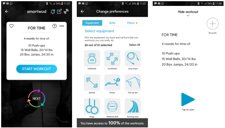 بهترین برنامه های کراس فیت