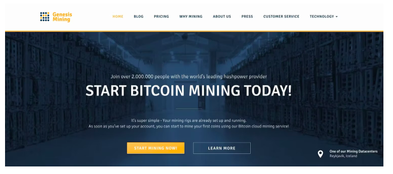 سایت های Crypto Cloud