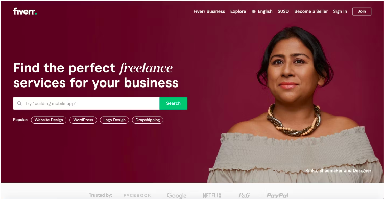 گرفتن کار در Fiverr