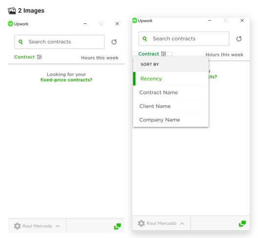برنامه دسکتاپ Upwork