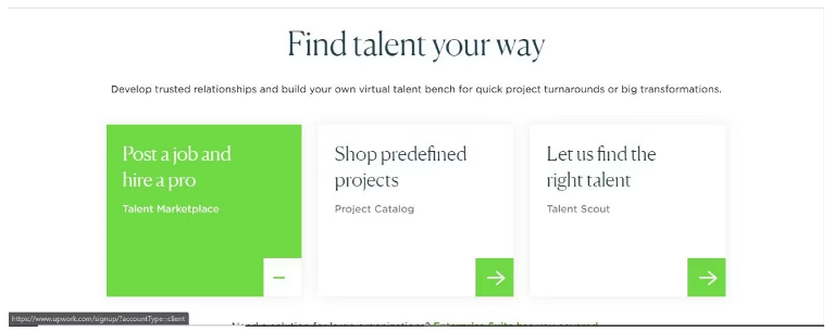 ثبت نام در سایت upwork