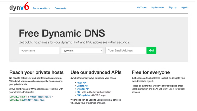 سایت های ارایه دهنده DNS