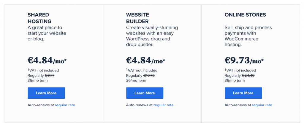سایت Bluehost