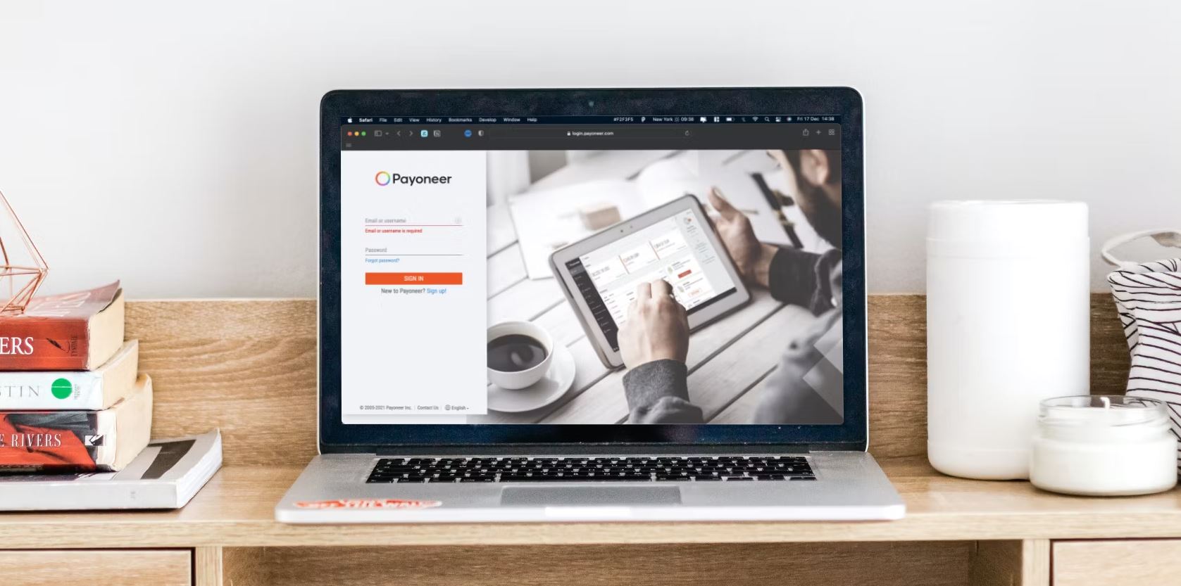 دریافت مبالغ از طریق Payoneer
