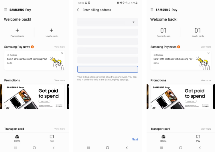 راه اندازی Samsung Pay