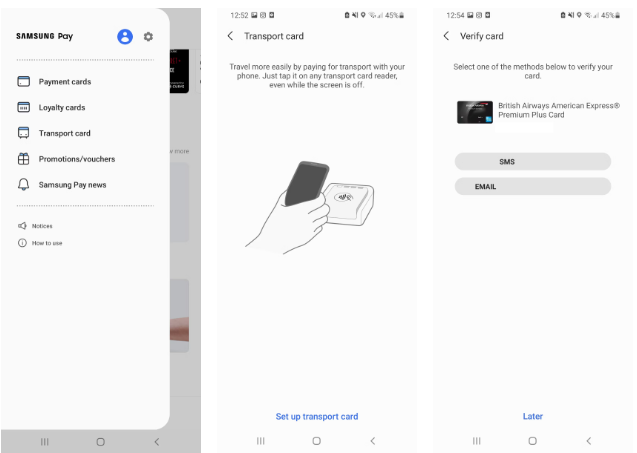 راه اندازی Samsung Pay