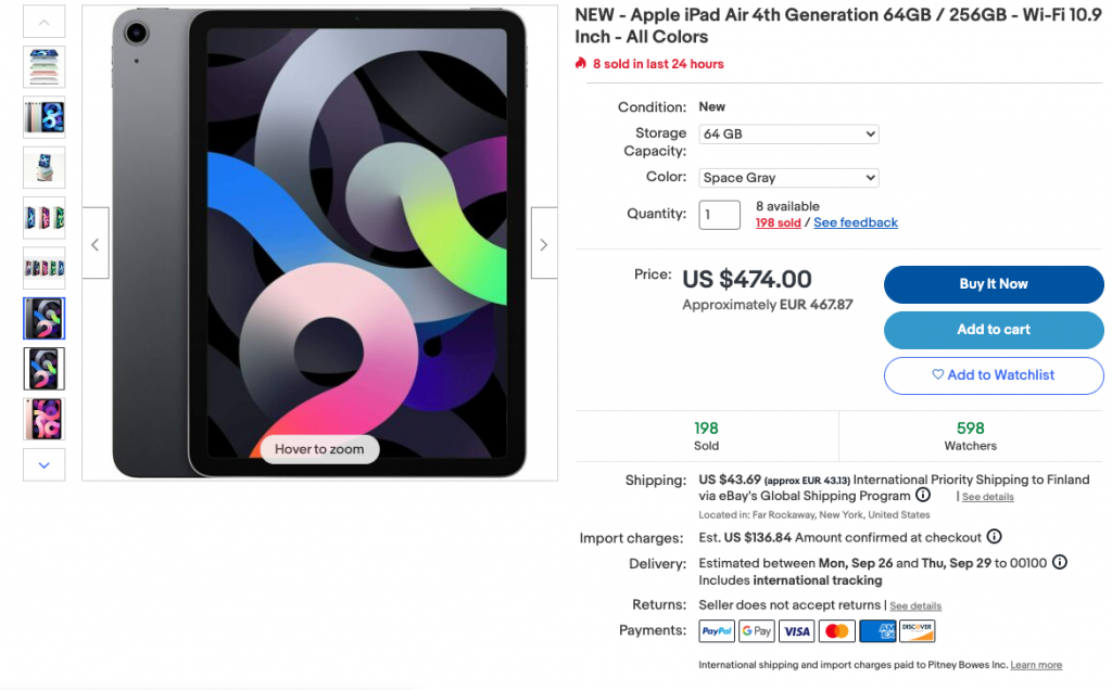 خرید از ebay
