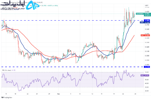 قیمت الگوراند (ALGO) 7 مهر