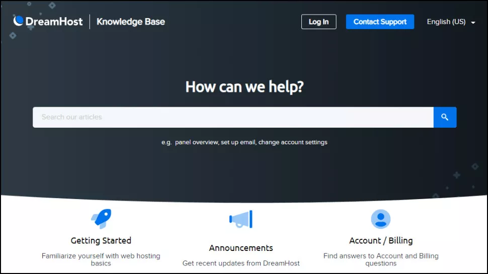 بررسی هاستینگ DreamHost