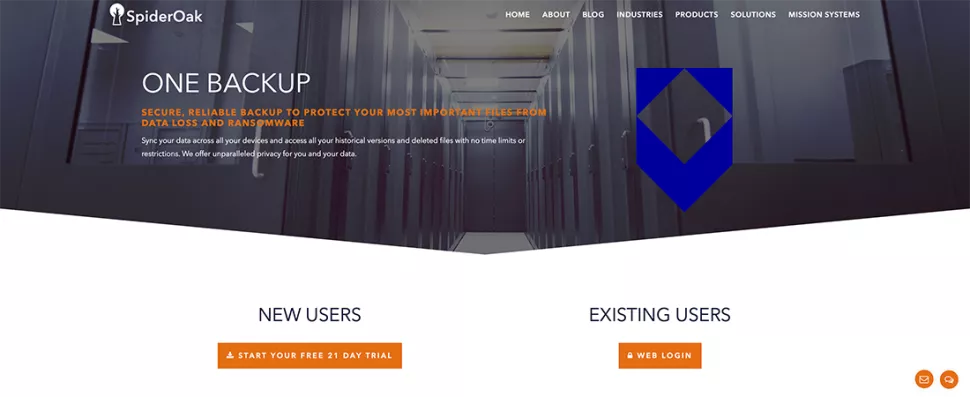 خرید از سایت SpiderOak One Backup