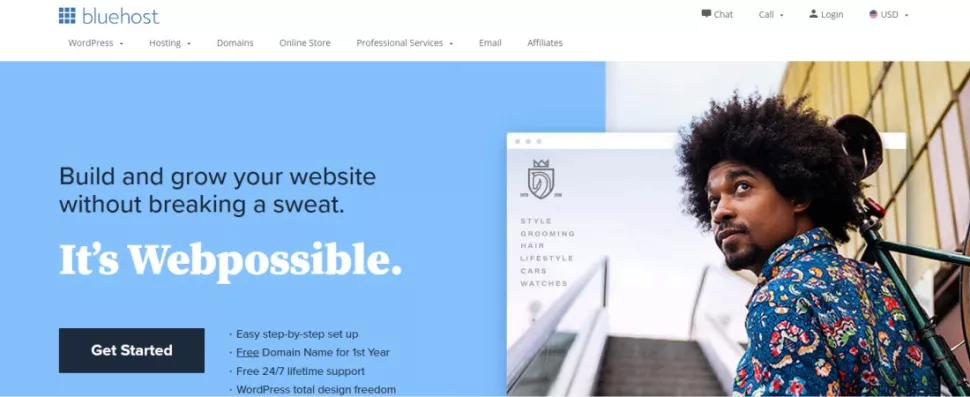 بررسی هاستینگ Bluehost