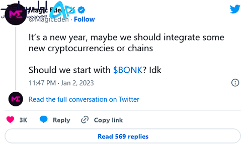 ارز دیجیتال Bonk