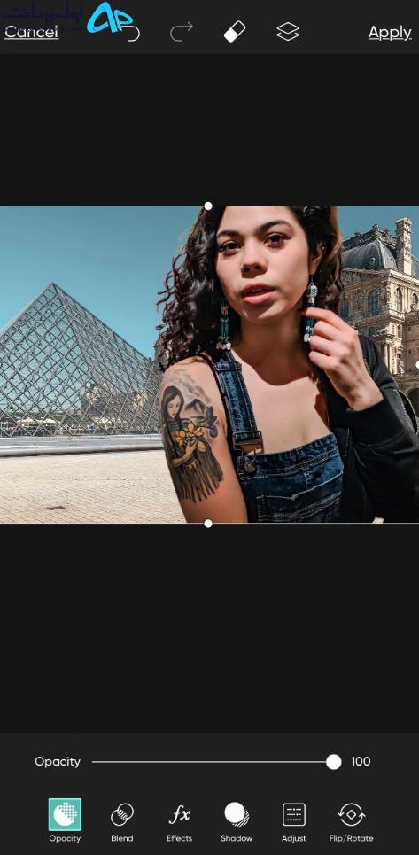 بهترین ابزار Picsart