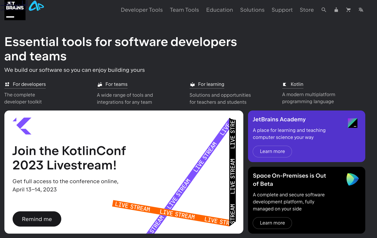 خرید از سایت jetbrains