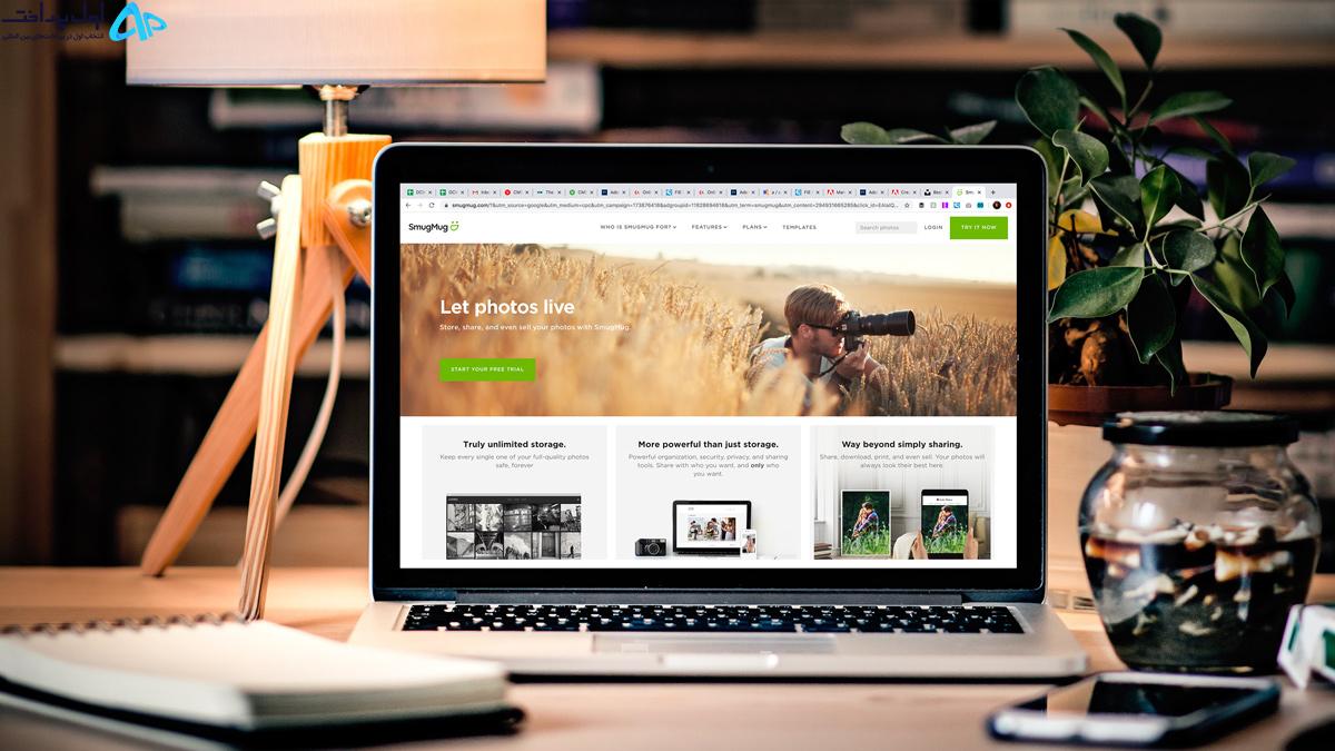 بهترین وب سایت ساز برای عکاسان