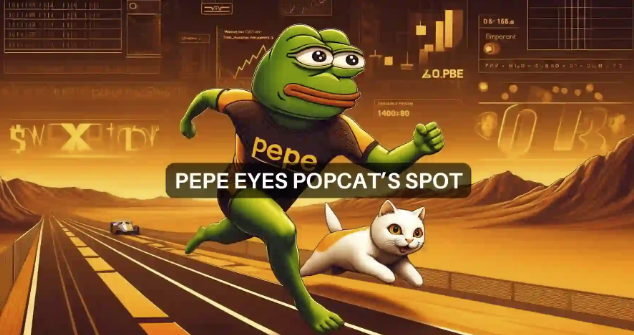 مقایسه روند پپه با میم‌کوین POPCAT