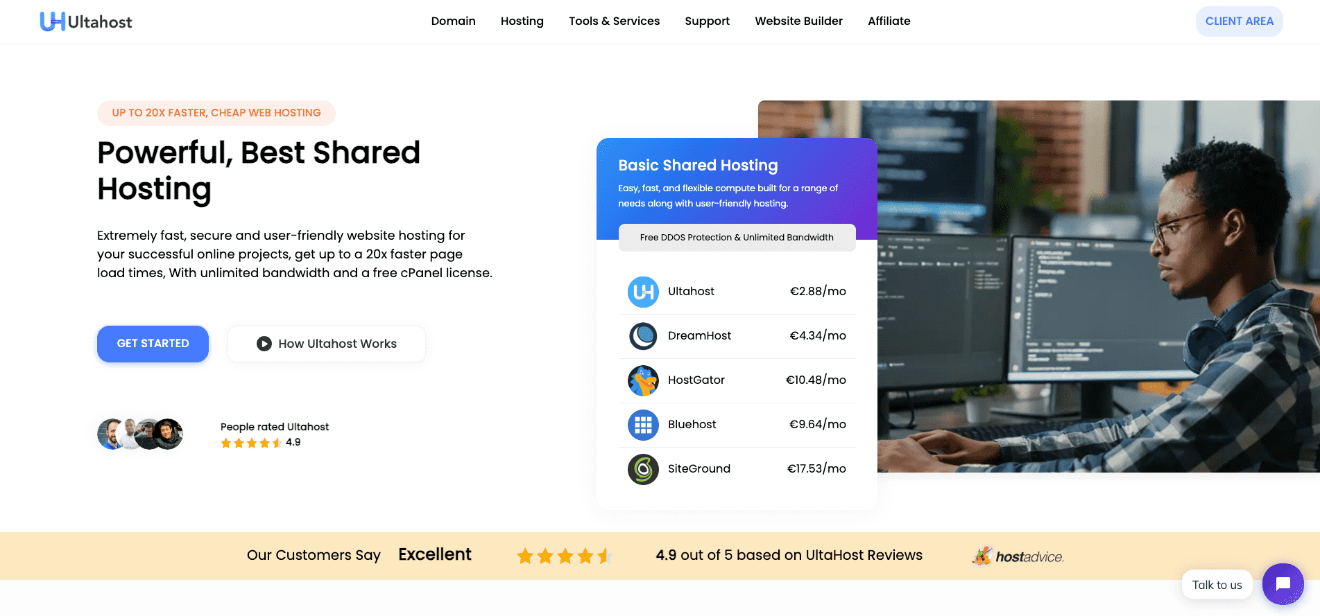 سایت ultahost