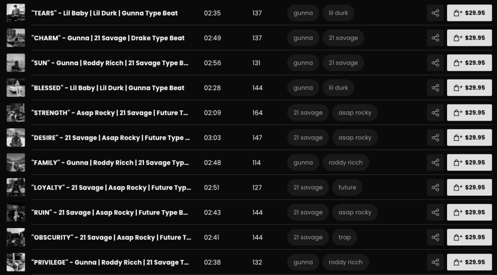 سایت inner91.beatstars.com