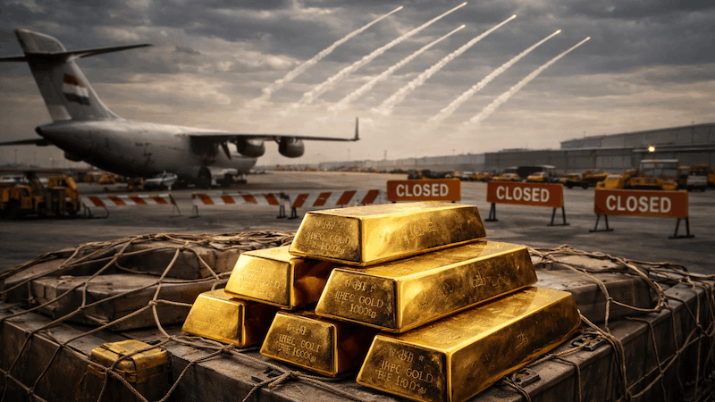 دلیل کاهشی بودن قیمت طلا در روزهای جنگ